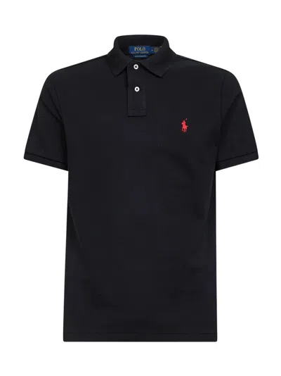 Polo Ralph Lauren Polo En Coton In Black