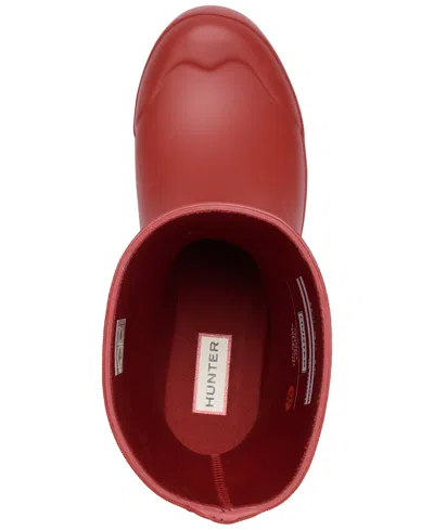 Hunter Liberty Rain Boot In Red