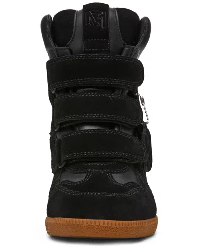 Steve Madden Mavis Wedge High Top Sneaker In Black