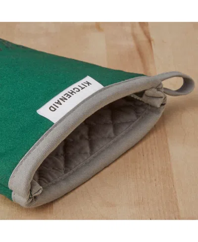Kitchenaid Asteroid 2-pc. Oven Mitt Set In Green