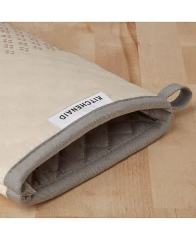 Kitchenaid Asteroid 2-pc. Oven Mitt Set In Neutral