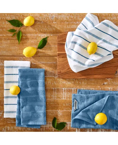 Kitchenaid Albany 4-pc. Kitchen Towel Set In Blue