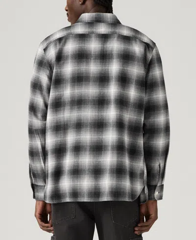 Levi's Jackson Worker Overshirt In Gray