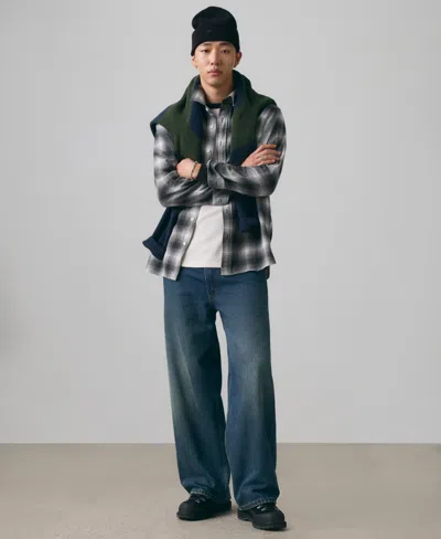 Levi's Jackson Worker Overshirt In Gray