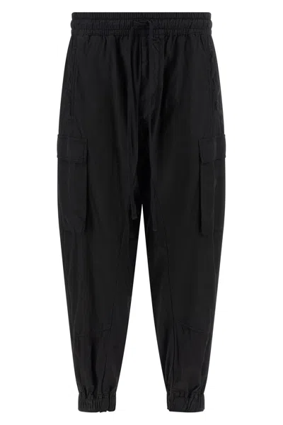 Thom Krom Drawstring Track Pants In Black