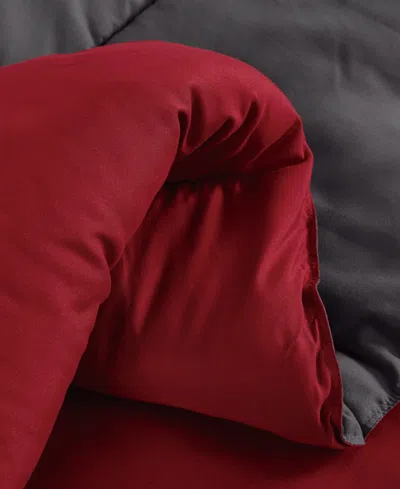 Truly Soft Everyday Reversible 3-pc. Comforter Set, King In Red