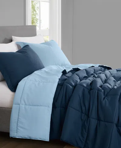 Truly Soft Everyday Reversible 3-pc. Comforter Set, King In Blue
