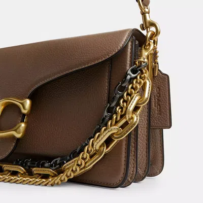 Coach Triple Chain Strap In Multi