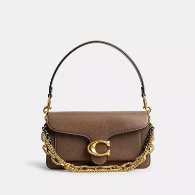 Coach Triple Chain Strap In Multi