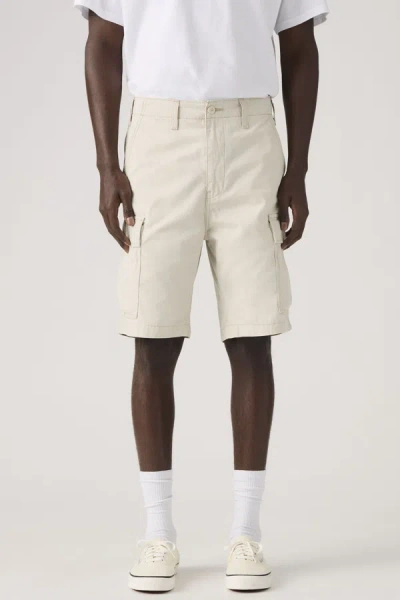 Levi's 501 Original Straight Lightweight Denim Shorts In Neutral
