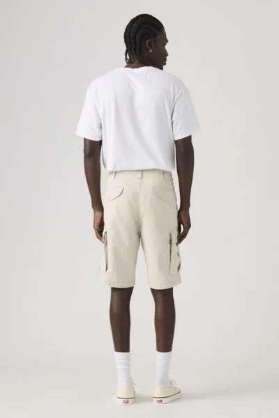 Levi's 501 Original Straight Lightweight Denim Shorts In Neutral