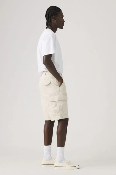 Levi's 501 Original Straight Lightweight Denim Shorts In Neutral