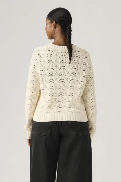 Levi's Hope Crochet Pullover In White