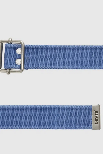 Levi's Washed Down Web Belt In Blue