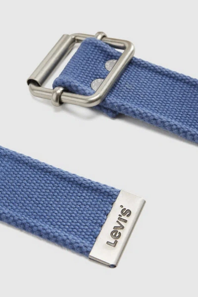 Levi's Washed Down Web Belt In Blue
