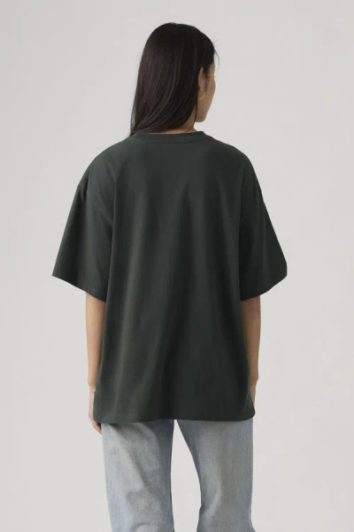 Levi's Graphic Short Stack Tee In Green