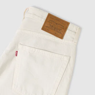 Levi's 501 Original Straight Lightweight Denim Shorts In Neutral
