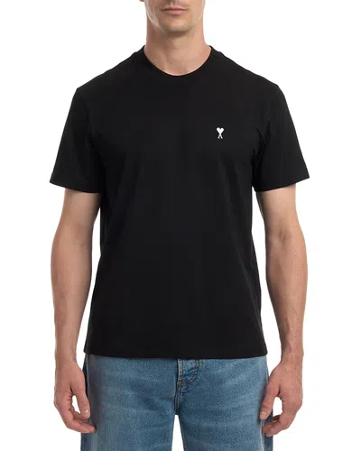 Ami Alexandre Mattiussi Ami Paris Men Ami De Coeur T-shirt In Organic Cotton Jersey In Multi