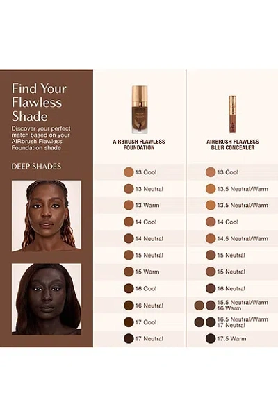Charlotte Tilbury Airbrush Flawless Blur Concealer In Brown
