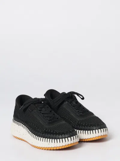 Chloé Chloe Nama Sustainable Sneakers For Women In Black
