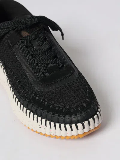 Chloé Chloe Nama Sustainable Sneakers For Women In Black