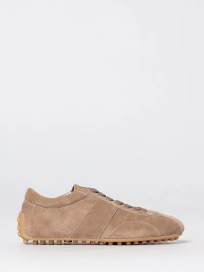 Tod's Women Brown Suede Sneakers, 3.5 Luxury Sneakers For Women Darveys