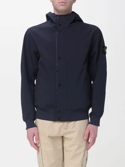 Stone Island Outerwear In Blue