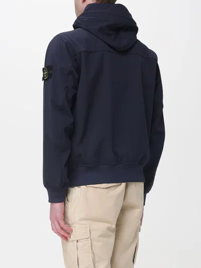 Stone Island Outerwear In Blue