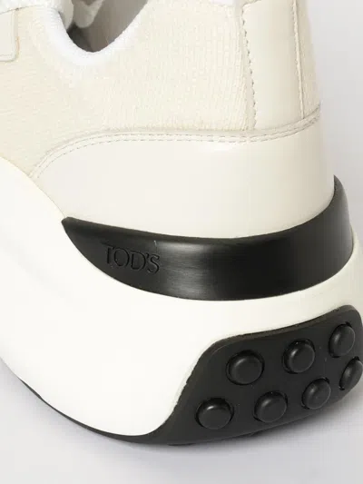 Tod's Platform Sneakers Panelled Design Pull Tab In Multi