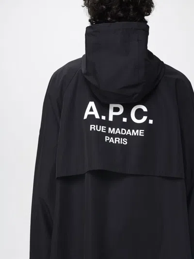 Apc A.p.c. Men Kim Parka In Black