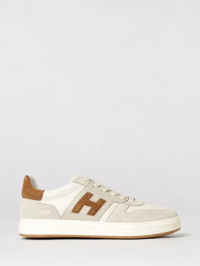 Hogan H-tv Sneakers In Neutral