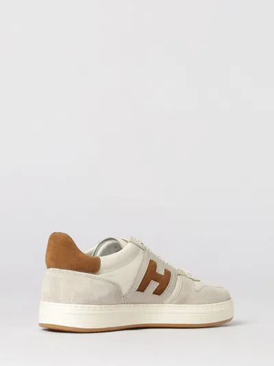 Hogan H-tv Sneakers In Neutral