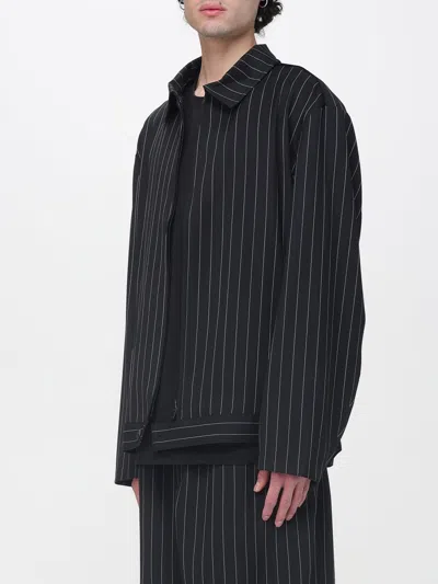 Y-3 Black Refined Wool Ut Blouson Jacket