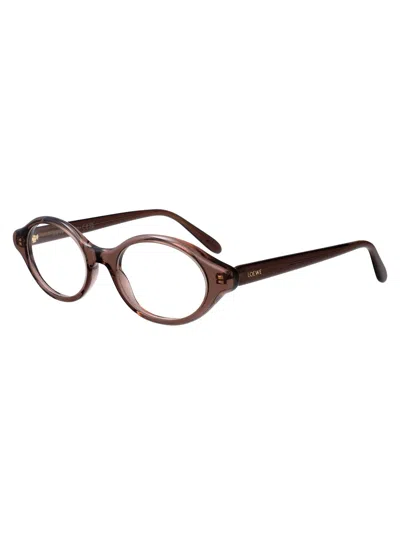 Loewe Full Frame Plain Mirror In Brown