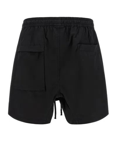 Thom Krom Drawstring Multiple-pocket Shorts In Black