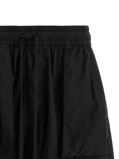 Thom Krom Drawstring Multiple-pocket Shorts In Black