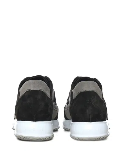 Hogan Interactive Low-top Sneakers In Gray