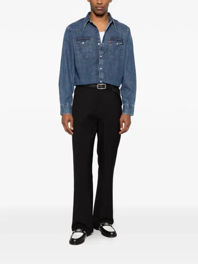 Levi's Barstow Western Denim Shirt In Red Cast Rinse