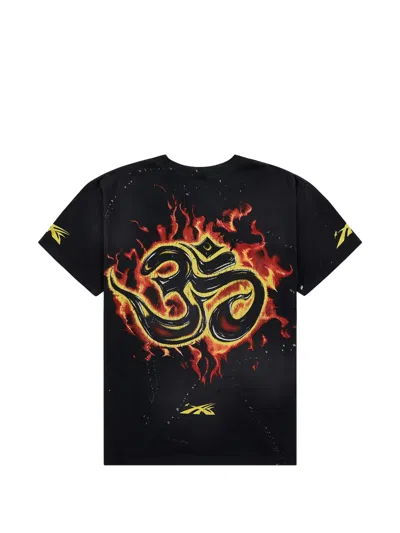 Hellstar Printed T-shirt In Black