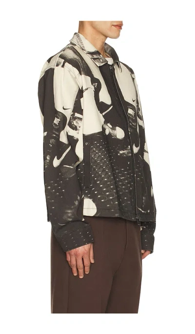 Nike Field Sport Jacket In Black