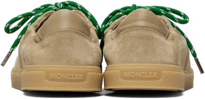 Moncler Biscuit Suede Vera Leisure Sneakers In Brown