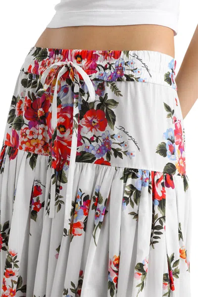 Dolce & Gabbana Balenciaga Grey Mesh And Rubber Track Trail Laces Sneakers In Pink