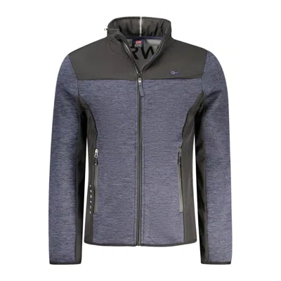 Norway 1963 Blue Polyester Men's Jacket In Blue