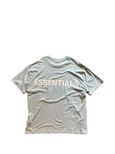 Essentials Reflective T-shirt In Gray