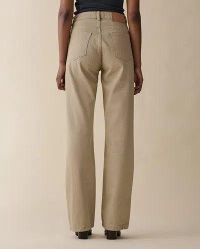 Jeanerica Virgo Mid-rise Boyfriend Jeans In Brown