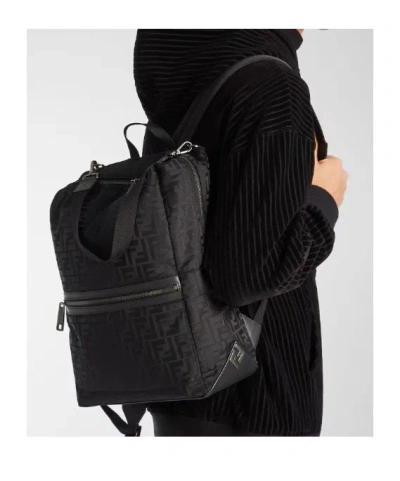 Fendi Lui Backpack In Black