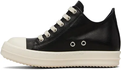 Rick Owens Women Blackwhite Lace Up Sneakers, 3.5 Luxury Sneakers For Women Darveys In Black