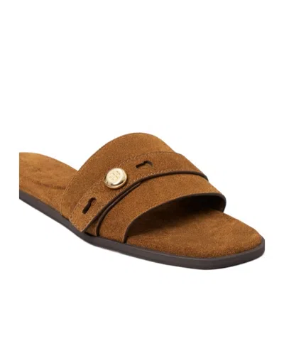 Tory Burch Romy Strap Button Slide In Multi