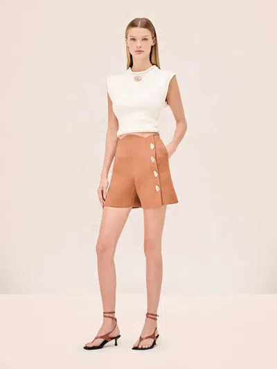 Alexis Xander Shorts Copperwood In Brown