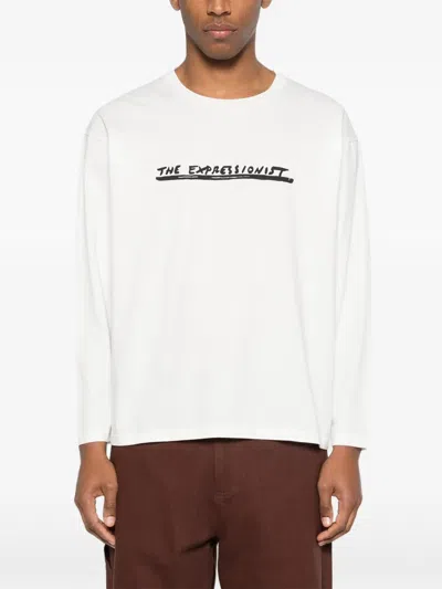Bode Long-sleeve T-shirt In White